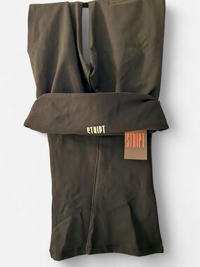 Stript High-Waist Black Stacked Leggings